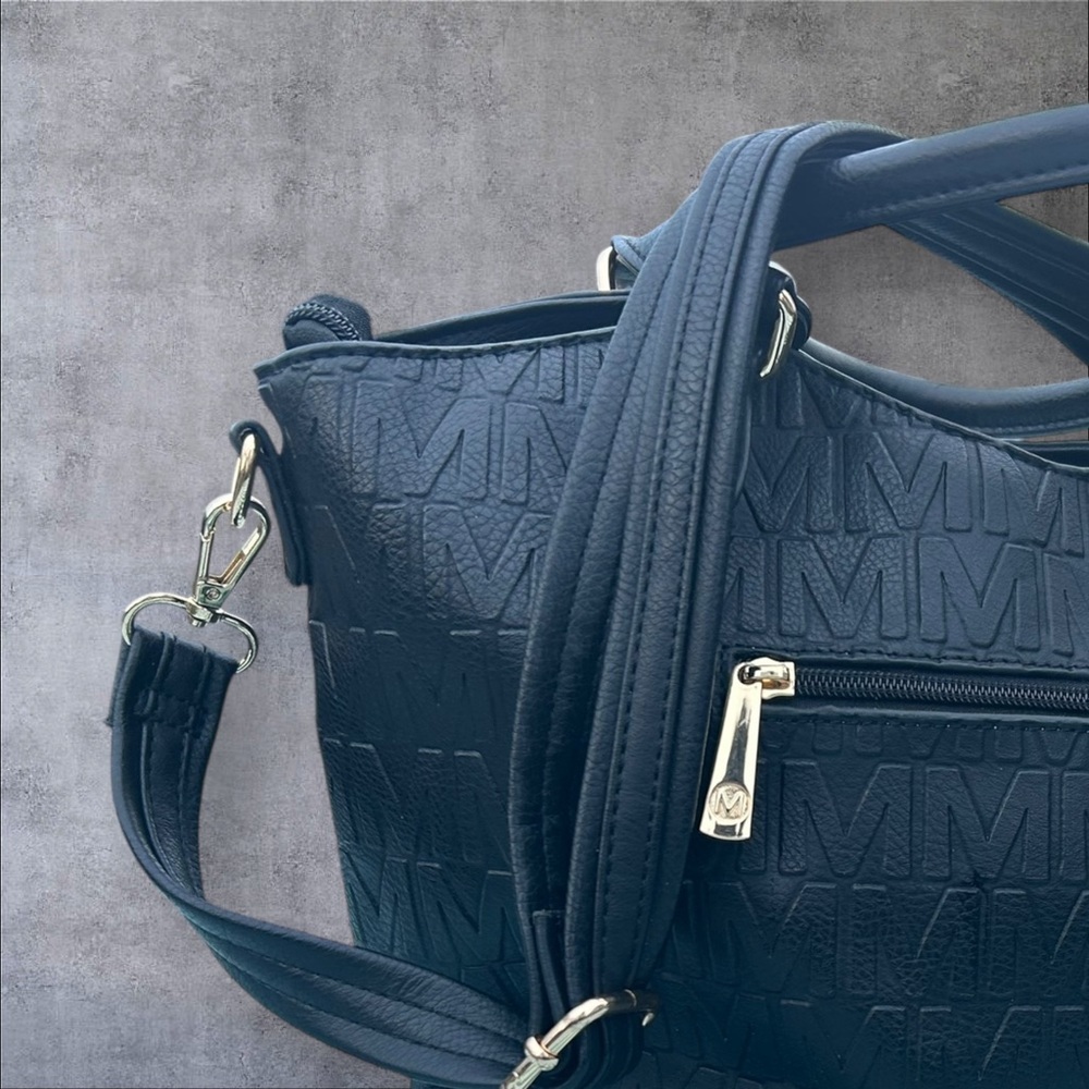 Miak Collection Pleather Satchel. - Picture 8 of 13